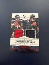 2017 Panini Rookies & Stars - Team Duals DeAndre Hopkins, Deshaun Watson /99