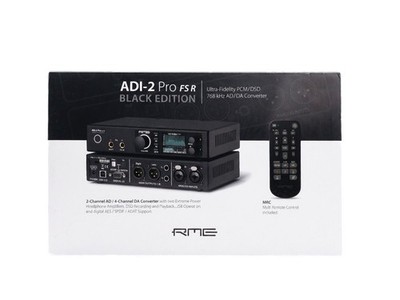 RME ADI-2 Pro FS R Black Edition DA/AD Converter Headphone Amp Fully Working JP