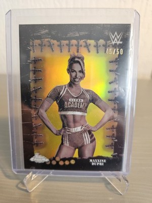 Maxxine Dupri /50 Gold Famed Phantoms #FMP-33 Topps WWE x Cactus Jack 2025