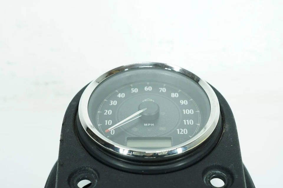 Harley Dyna Street Bob 2014 OEM tanque de combustible tablero consola velocímetro NOKey 10 k Foto 2 de 4