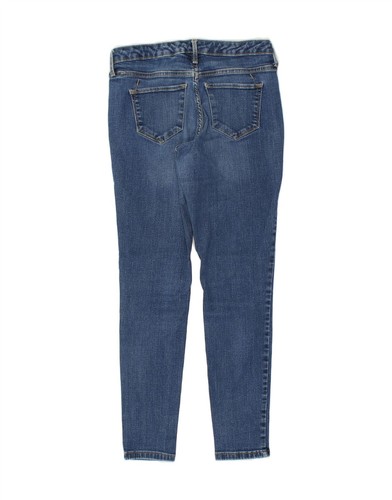MOSSIMO Womens Mid Rise Skinny Jeans W27 L28 Blue Cotton BB18 - Picture 2 of 3