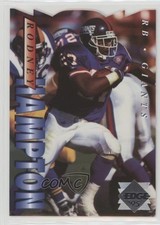 1995 Collector's Edge Silver Die-Cut Rodney Hampton #144 0s5