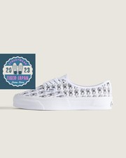 VANS ED DAVIS Authentic VN000EAKTWB True White Black Canvas Men Unisex Shoes