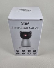 M05 Laser Light Cat Toy Random Trajectory 3 Speed Auto Timer Rechargeable NIB