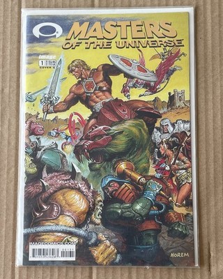 MASTER OF THE UNIVERSE #1  2002 Image Cover C GOLD FOIL   MOTU  He-Man