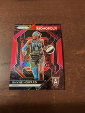 2024 Panini Monopoly Atlanta Dream Rhyme Howard Red Classic Icon Prizm Card