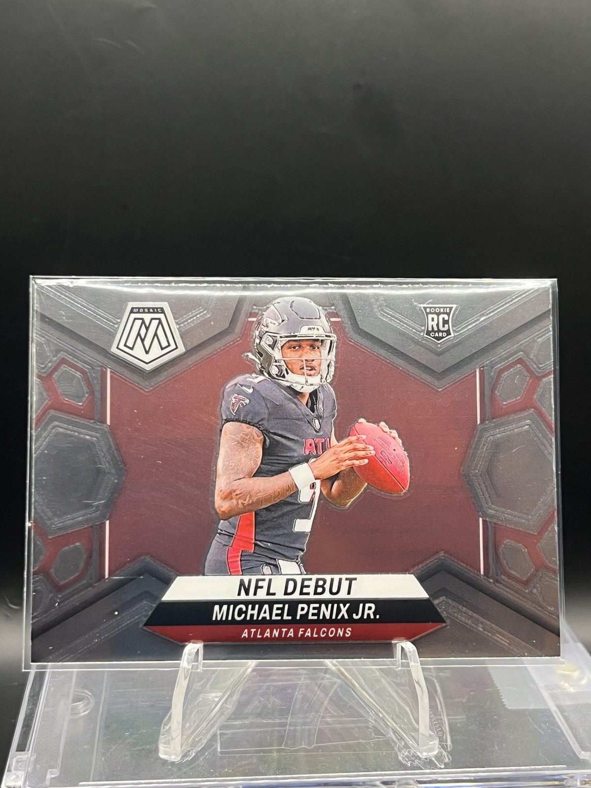 Michael Penix Jr. 2024 Panini Mosaic #274 RC Atlanta Falcons