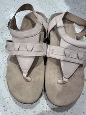 SIZE 7 VIONIC LUPE WOMENS PINK LEATHER SANDALS