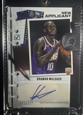 2025-26 Topps New Applicants Khaman Maluach Rookie Auto Phoenix Suns #NA-KM