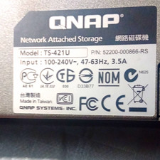 QNAP TS-421U 4-Bay Rackmount Turbo NAS No Drives 1GbE USB 2.0