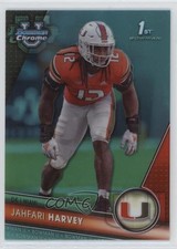 2023 Bowman U Chrome Aqua Refractor 282/299 Jahfari Harvey #25 1b9b