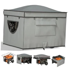 Generator Tent with Bracket, Generator Covers While 28x20x20 Gray,with bracket