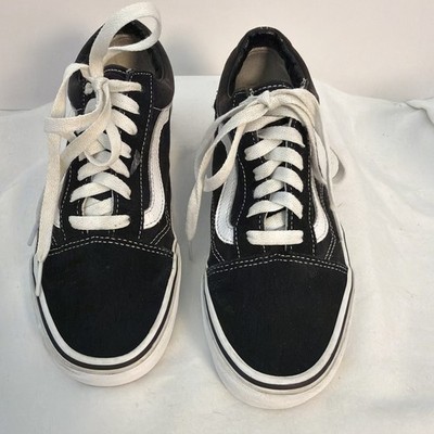 Men's Or Women s VANS 'Off The Wall' Women s 7.5/Men 6.0 Shoes Black White