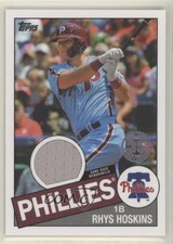2020 Topps 1985 Topps Baseball Relics Rhys Hoskins #85R-RHO 3f2