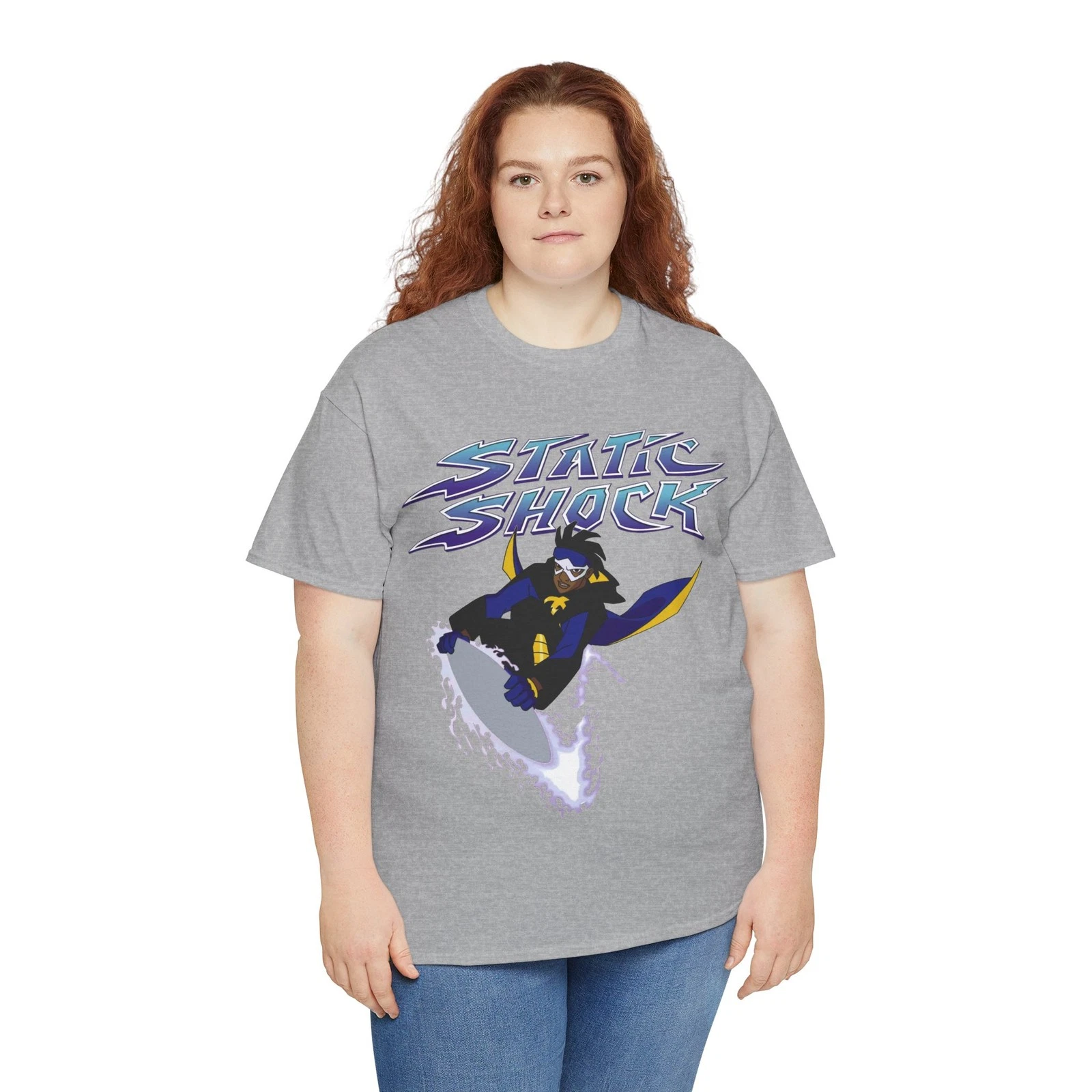 Static Shock T-Shirt - Milestone Comics - WB - DC Comics - Virgil Hawskin