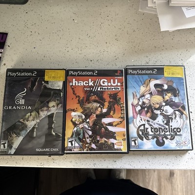 Grandia 3 hack gu vol 1 ar tonelico ps2, Used Game Tested. See Images