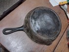 Vintage Griswold Cast Iron Skillet Frying Pan 10" 701 A ERIE! NEEDS CLEANING — photo 8