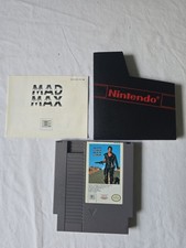 Mad Max Nintendo Entertainment System NES Game Cart Dust Sleeve & Manual