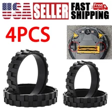 For Irobot Roomba Vacuum Robot Tires Wheels Series 5/6/7/8/9/I7 S9+ Anti-Slip 4X