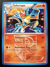 Pokemon Infernape Holo B&W Plasma Storm RARE 17/135 Never Played NM on eBay