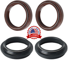 Universal Fork Oil Seal Dust Seal Compatible with Harley Honda Kawasaki Bmw Su