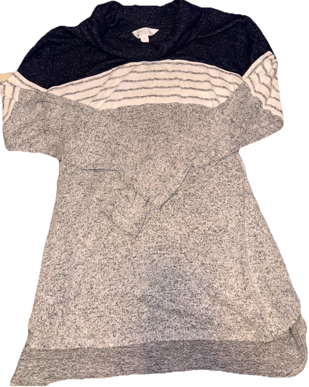 Market & Spruce Cowl Neck Long Sleeve Women’s Top XXL