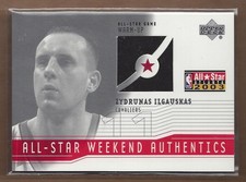 2003-04 Upper Deck All-Star Weekend Authentics #ASZI Zydrunas Ilgauskas Jersey