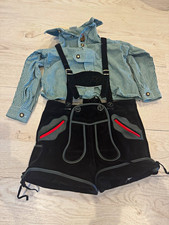 St. Peter Trachten Jungen Trachten-Set Gr. 104 Lederhose m. Hosentr&auml;ger, Hemd
