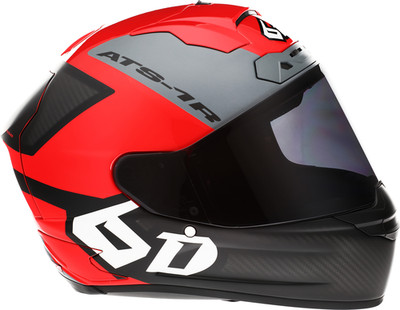 6D HELMETS ATS-1R Wyman Helmet 2XL Red/Gray 30-0739