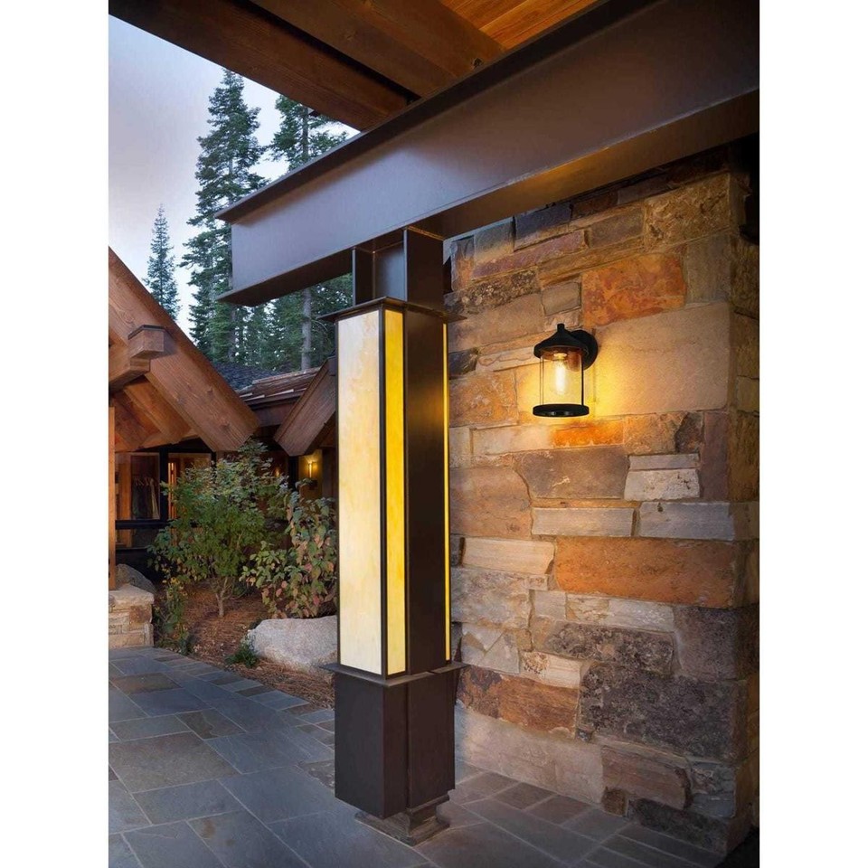Elegant Lighting OD402W10BK Roy 1 Light 10 inch Black Outdoor Wall