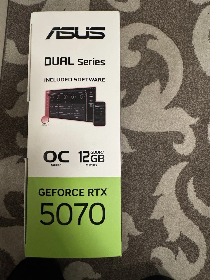ASUS Dual GeForce RTX 5070 12GB GDDR7 OC Edition Video Card DUAL-RTX5070-O12G - Image 3 of 3