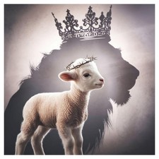 Christ Diamond Art Kits for Adults, Diamond Painting Kits Sheep for Beginner, 5D