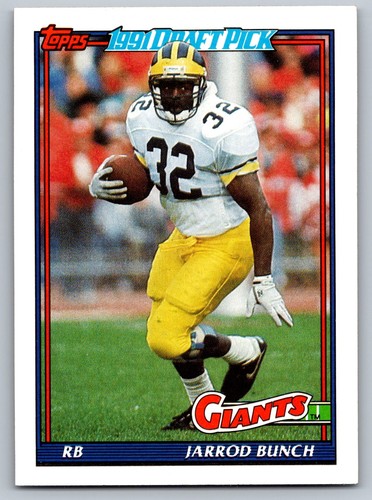 Jarrod Bunch #36 1991 Topps card