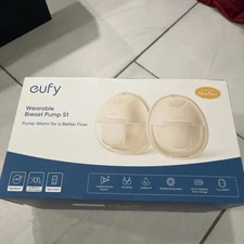 eufy Wearable Breast Pump S1 Electric Hands-Free Breast Pump  NEW- open box