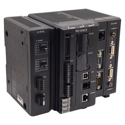 Keyence XG-8702P / CA-DC21E Multi-Camera Imaging System/Controller, 24VDC