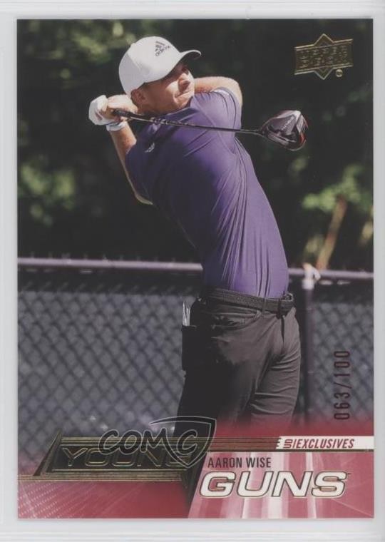 2024 Upper Deck Young Guns UD Exclusives 63/100 Aaron Wise #103 Rookie RC g7c