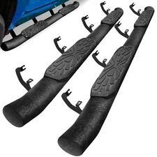 Nerf Bar Fit 19-26 Silverado/Sierra Crew Cab 3.5" Side Step Curved Running Board