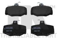 Bremsbelagsatz Scheibenbremse Nk 222221 FüR Nissan Almera Primera P11 N16 WP11 2