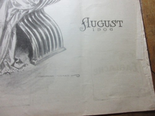The Woman's Magazine 8/1906 Saint Louis Fashion, Great Ads GEORGE BLAKE COVER - Picture 2 of 7