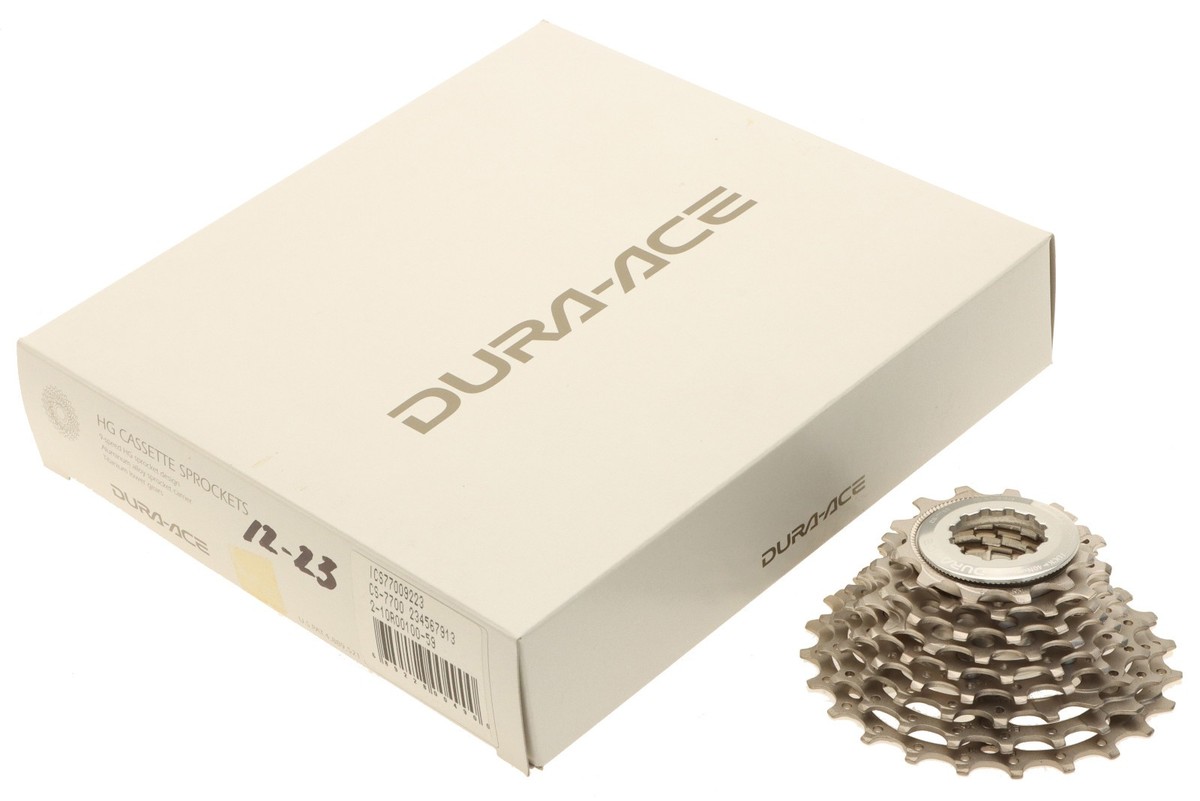 Shimano Dura-Ace CS-7700 Cassette 12-23T 9 Speed NOS New | eBay