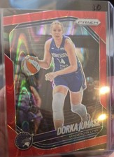 2025 Panini Prizm WNBA - Dorka Juhasz #109 Red Seismic Prizm 123/249