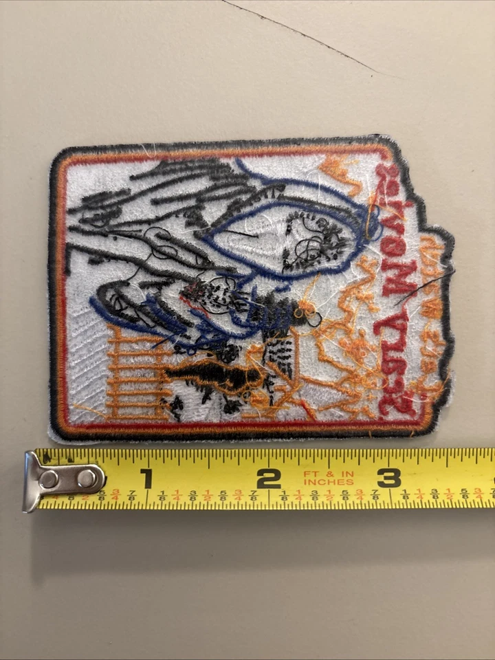 Let’s Watch Scary Movies (Embroidered Iron on patch) Scream / Horror / Halloween - Image 2 of 2