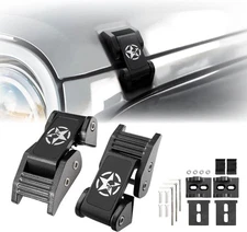 07-25 HOOD LATCHES Metal Constructed Lock Catch – Heavy Duty Hoodlatch Set (2pc