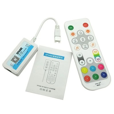 SP548E SPI Bluetooth WiFi APP Controller f LED Pixel WS2811 WS2812B LED Streifen