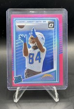 2025 Donruss - Rated Rookie Keandre Lambert-Smith #367 Optic Preview Pink Prizm
