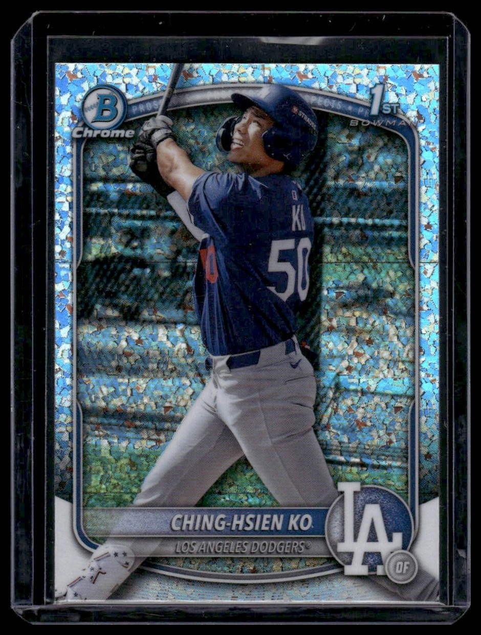 2025 Bowman Chrome #BCP-224 Ching-Hsien Ko Prospects Mini-Diamond