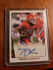 35  Trevor Lawrence Rookie Cards Lot 1 Auto 2 Mem Most 1st Owner