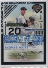 2024 Panini Prospect Edition Black Velocity Prizm 33/39 Thomas White #71 4z8