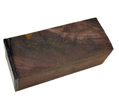 Cocobolo Rosewood wood turning blank 1-1/2'' x 1-1/2'' x 3-5/8'' (d77) Dried