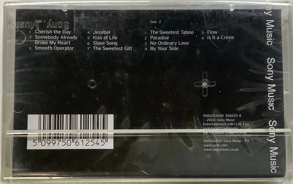 New Sade Lovers Live Original Thailand Cassette Seal - Image 2 of 3